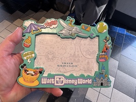 Walt Disney World Attraction Photo Frame Holds 4 x 6 in Photo NEW image 2