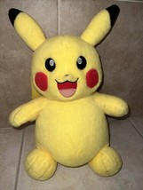 Pokemon Pikachu Build a Bear 18&quot; Stuffed Plush Toy BAB Plush Authentic Workshop - £11.95 GBP