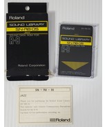 Complete Roland R8 Cartridge SN-R8-05 Jazz ROM R-8 - $79.00