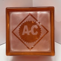 Allis-Chalmers Etched Glass Block Man Cave Shop Garage - $19.75