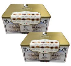 2 Packs Verona Matilde Vicenzi Italian Pastry &amp; Cookie EMPTY TIN Metal Box - $1,086.84 MXN