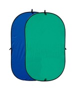 RPS Studio 4x7 Chroma Key Blue/Green Screen Reversible Twist-Fold Backgr... - $35.00