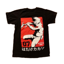Naruto Manga Shippuden Collection 2007 Black Graphic T-Shirt Mens Size S... - $13.00