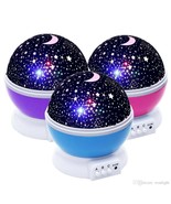 Baby KIds Night Light Deco Rotating Led Projector Starry Night Lamp  X 2... - $44.24 CAD