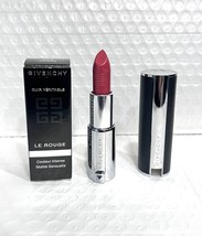 Givenchy Le Rouge Genuine Leather Intense Matte Lipstick #105 Brun Vintage - £37.56 GBP