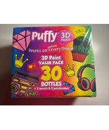 Puffy Bulk Buy Paint 30 Pack Premium Nontoxic 3D Paint Set - FACTORY SEALED - €21,21 EUR