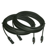 Tektrum 50 ft Long PV Cable with Solar M/F Connectors for Solar Panel (S... - $59.95