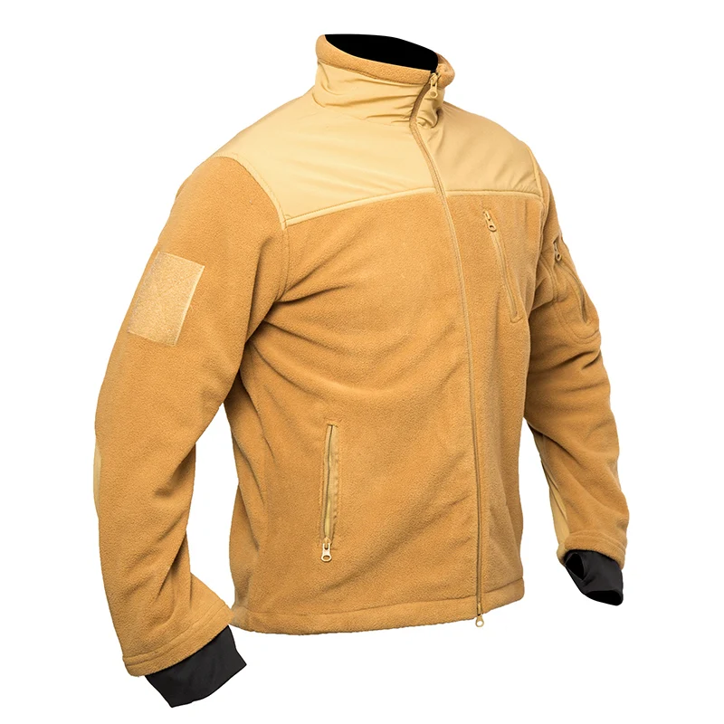 Mege   Fleece Jacket Army Combat Shirt Multi Pockets Wor Uniform Outdoor Army Cl - £158.09 GBP