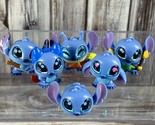 Disney Lilo and Stitch Mixed Figure Toy Lot of 6 PVC &amp; Plastic Cake Topper - $11.64