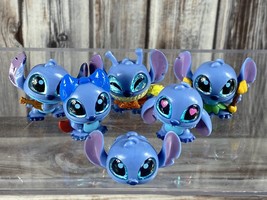 Disney Lilo and Stitch Mixed Figure Toy Lot of 6 PVC &amp; Plastic Cake Topper - £9.29 GBP