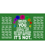 Earth Day Dr Seuss Unless Someone Like You Cares A Whole Awful Lot Flag ... - $26.00