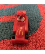 Vintage McDonalds Happy Meal Toy 1988 Ronald Mcdonald Red Race Car - £6.42 GBP