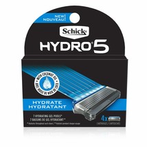 Schick Hydro 5 Sense Hydrate Razor Refills for Men, 4 Count (Pack of 1) - £18.37 GBP