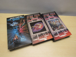 Lot of 3 Star Trek  The Search For Spock VHS Immunity Syndrome Journey t... - £4.67 GBP