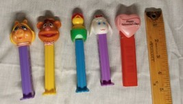 Pez Dispensers Various Designs-Muppets and Holidays-Lot of 5 - £2.63 GBP