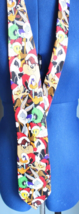 Vtg 1997 Warner Bros Christmas Looney Tunes Necktie Multicolor - £7.58 GBP