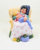 Royal Doulton Sweet Dreams Figurine Mother Child Asleep Statue HN 2380 - £37.36 GBP