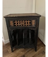 Vintage Coastal Boho Chic Bamboo Cabinet Drawer - $1,411.25 MXN