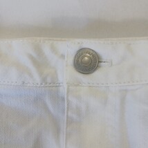 Almost Famous Premium Mid-Rise Women's White Frayed Denim Skirt Size 11 Waist 31 image 11