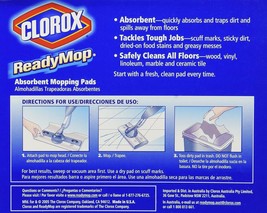 Clorox ReadyMop Pads Refill 8 pack 8.5&quot; x 10.5&quot; - £11.17 GBP
