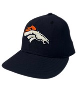 VTG Denver Broncos Hat Cap Fitted Mens 6 7/8 Navy Blue NFL Football New ... - $33.83 CAD