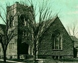 Presbyterian Iglesia Carbondale Illinois Il 1911 Vtg Tarjeta Postal Phot... - $6.22