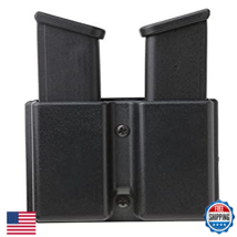 Uncle Mike's Kydex Double Stack Double Mag Case Off-Duty Concealment - $31.67