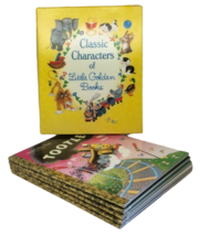 Classic Characters Of Little Golden Books Box Set of 5 Gently Used See Pictures - £19.59 GBP