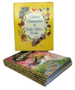 Classic Characters Of Little Golden Books Box Set of 5 Gently Used See P... - £19.64 GBP