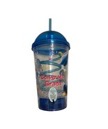 Disney Mickey Mouse Blue Light Up Congrats Grad Flashing Dome Cup with S... - $13.86