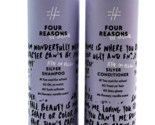 Four Reasons Hair Vegan Silver Shampoo &amp; Conditioner 10.1 oz - £27.87 GBP