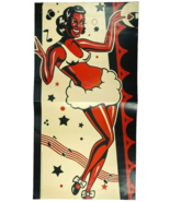 Hatch Show Print Showgirl Dancer Centerfold Fold Out Pin Up 12x12 Calend... - £15.17 GBP