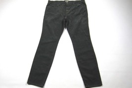 HALOGEN Dark Gray Darcy Fit Corduroy Pants Size 16 - £10.81 GBP