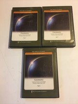 The Great Courses Geometry DVD Set Complete 1 2 3 James Noggle Teaching ... - $50.48