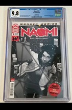 Naomi 1 3rd printing B&amp;W CGC 9.8  DC Universe Wonder Comics, TV Show Incoming! - £287.66 GBP