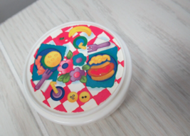 Fisher Price Little People Main Street table fast food restaurant hot do... - $5.19