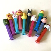 Lot Of 10 Mixed Pez Dispensers Sticks Pez Man - £10.14 GBP