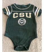 Colorado State University Rams Green Gold Baby One Piece 3-6 Months - $8.73 CAD