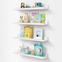 Forbena Nursery Floating Shelves for Wall, 23 Inch Long Nursery Book Shelves Set - £37.55 GBP