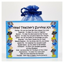 Head Teacher&#39;s Survival Kit  - Fun, Novelty Gift &amp; Greetings Card / Secret Santa - £6.48 GBP