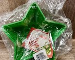 New NOS Vintage Jell-O Christmas Star Green Plastic Mold Holidays 9 Inch - £13.99 GBP