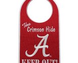 NCAA Alabama Crimson Tide Door Hanger - £5.38 GBP