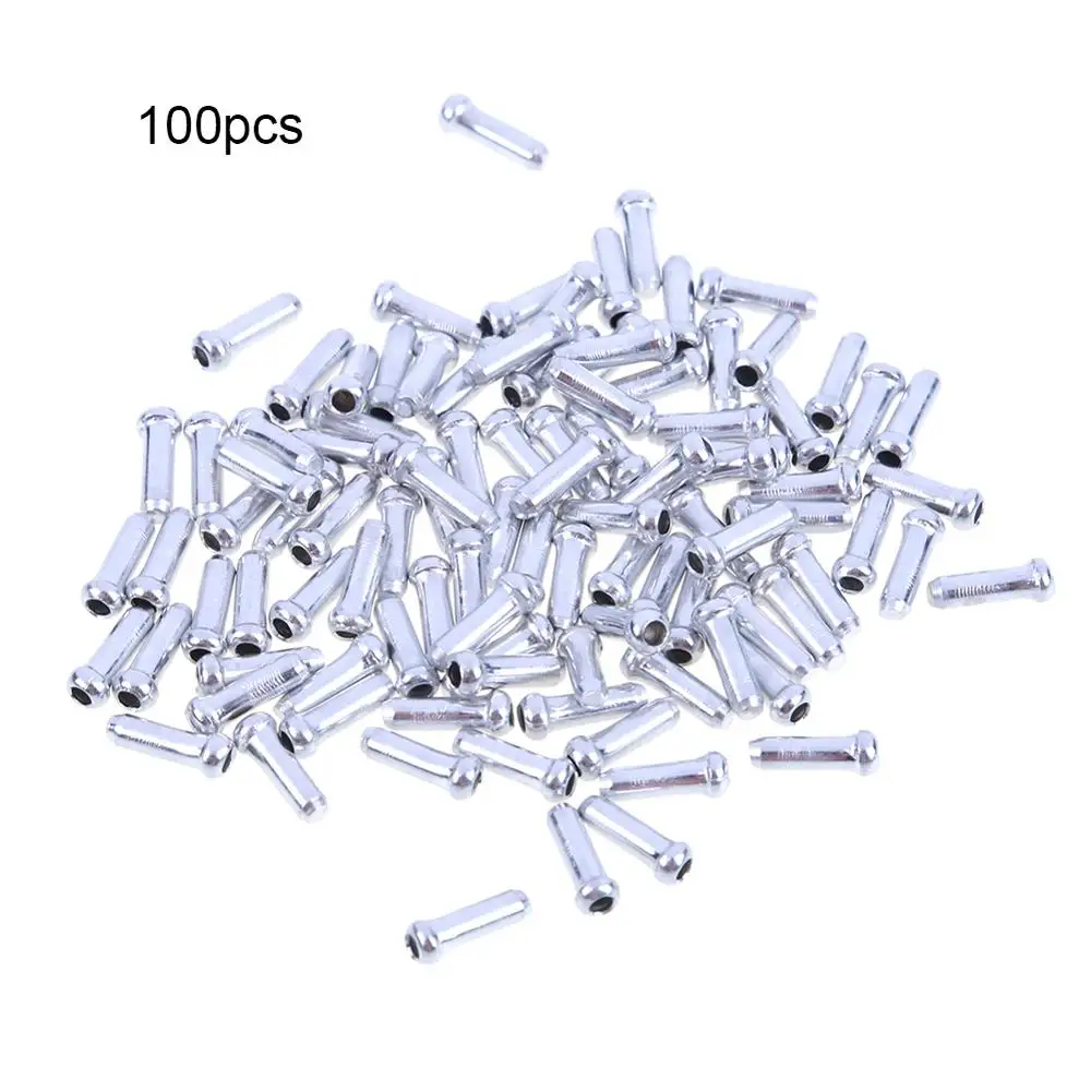 Bicycle Cable End Caps 50/100/200PCS Bike Bicycle ke Shifter Aluminum Inner Cabl - $116.88