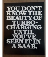 1981 Saab Turbocharging Brochure Turbo - $14.84