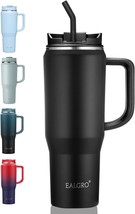 40 Oz Tumbler With Handle, Insulated Tumblers With Lid And Straw, Large,... - $31.99
