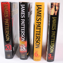  James Patterson Lot Of 4 Book Bundle Hardcover Books Thriller Mystery HC Books - £11.24 GBP
