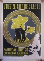 They Might Be Giants Poster Silkscreen TMBG Petri Dish Paramount Ballroom - £105.43 GBP