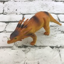 Vintage 1985 Imperial Styracosaurus Dinosaur Figure Collectible Jurassic Toy - $14.84