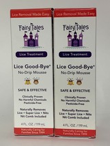 Fairy Tales Lice Good Bye 4 Oz No Drip Mousse (Lot Of 2) - £11.79 GBP