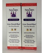 FAIRY TALES LICE GOOD BYE 4 OZ NO DRIP MOUSSE (Lot of 2)  - £11.94 GBP